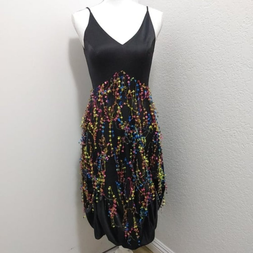 Minh Khoa Women evening black dress (S)